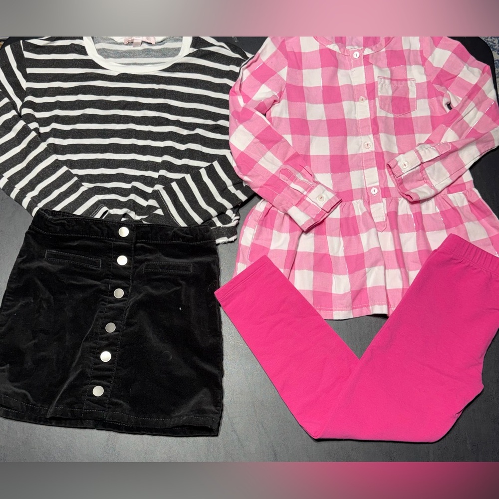 Girls Lot of 2 Miscellaneous Brand Outfits - Size 6X/7